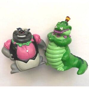 1989 All Dogs Go to Heaven Pvc Plastic Toys Carface Carruthers King Gator